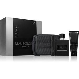 Mauboussin Prestige Set Pour Lui In Black dárková sada pro muže 4 ks obraz