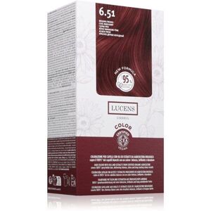 Kemon Group Lucens Umbria barva na vlasy odstín 6.51 Mogano Freddo 100 ml obraz