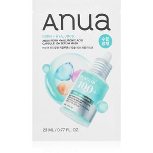 Anua PDRN Hyaluronic Acid Capsule 100 Serum Mask hydratační plátýnková maska se zpevňujícím účinkem 23 ml obraz