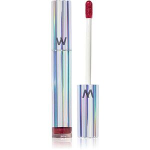 WONDERSKIN Wonder Blading Top Gloss lesk na rty se třpytkami odstín Red Glitter 4 ml obraz