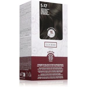 Kemon Group Lucens Umbria barva na vlasy odstín 5.17 Castano Chiaro Freddo 100 ml obraz