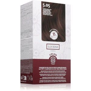 Kemon Group Lucens Umbria barva na vlasy odstín 5.05 Castano Chiaro Caldo 100 ml obraz
