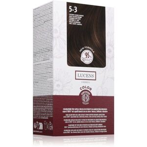 Kemon Group Lucens Umbria barva na vlasy odstín 5.3 Castano Chiaro Dorato 100 ml obraz