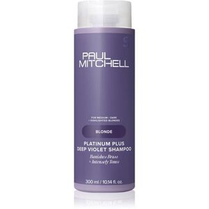 Paul Mitchell Blonde Platinum Plus Deep Violet Shampoo fialový šampon neutralizující žluté tóny 300 ml obraz