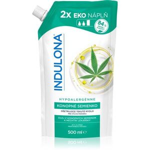 Indulona Hempseed tekuté mýdlo – náhradní náplň 500 ml obraz