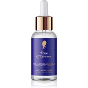 Pani Walewska Anti-Aging Face serum sérum proti stárnutí pleti na obličej, krk a dekolt 30 ml obraz