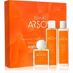Tomas Arsov Mandarin Musk Mineral Notes dárková sada unisex 3 ks obraz