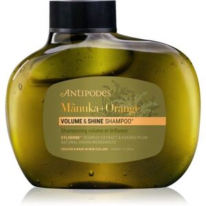Antipodes Mᾱnuka + Orange Volume & Shine objemový šampon pro lesk a hebkost vlasů 340 ml obraz