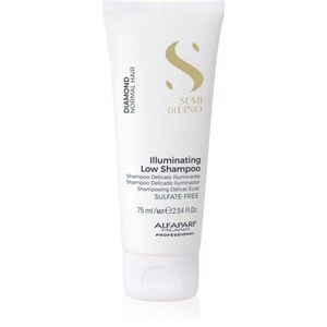 Alfaparf Milano Semi di Lino Diamond Illuminating rozjasňující šampon pro normální vlasy 75 ml obraz