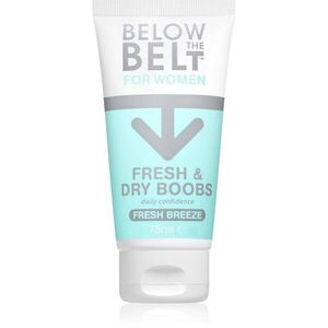 Below the Belt Grooming Fresh and Dry Boobs krém na prsa proti pocení 75 ml obraz
