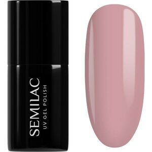 Semilac UV Hybrid Naked Nails gelový lak na nehty odstín 586 Dirty Rose Nude 7 ml obraz