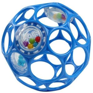 Oball Rattle chrastítko Blue 0m+ 1 ks obraz