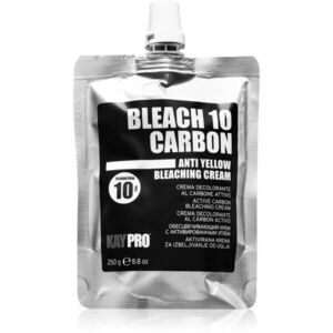 Kaypro Bleach 10 Carbon Anti Yellow Bleaching Cream zesvětlující krém na vlasy 250 g obraz