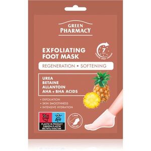 Green Pharmacy Foot Care Exfoliating Foot Mask regenerační maska na nohy a nehty 2x20 ml obraz