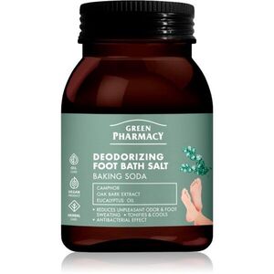 Green Pharmacy Foot Care Deodorizing Foot Bath Salt koupelová sůl na nohy 400 g obraz
