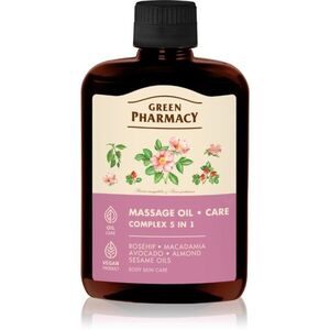 Green Pharmacy Complex 5in1 Massage Oil masážní olej 200 ml obraz