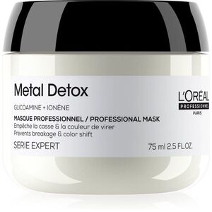 L’Oréal Professionnel Serie Expert Metal Detox hloubkově vyživující maska pro barvené a poškozené vlasy 75 ml obraz