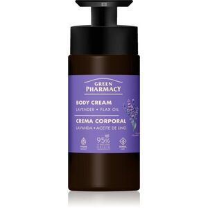 Green Pharmacy Lavender & Flax Oil tělový krém 739 ml obraz