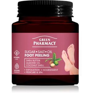 Green Pharmacy Foot Care Regenerating Sugar-Salt Oil Foot Peeling exfoliační peeling na nohy 300 ml obraz