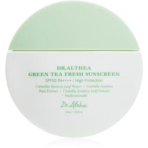 Dr. Althea Green Tea Fresh Sunscreen opalovací krém na obličej se zklidňujícím účinkem SPF 50+ 45 ml obraz