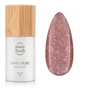 NaniNails Simly Pure gelový lak na nehty s použitím UV/LED lampy odstín Rosy Bronze 5 ml obraz