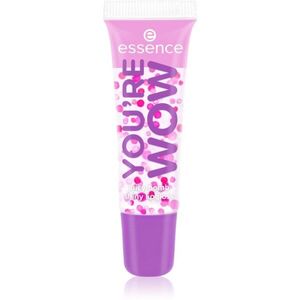 essence Say It With Juicy You're Wow třpytivý lesk na rty odstín 04 Strawberry Splash 10 ml obraz