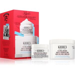 Kiehl's Ultra Body Mega Moisture Squalane Cream dárková sada na tělo a obličej pro ženy obraz