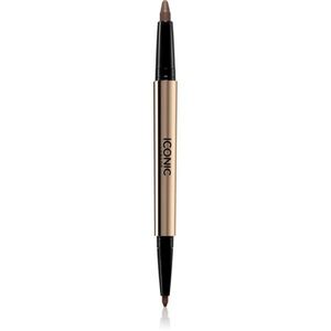 ICONIC London Smokey Eye Duo Kajal oboustranná tužka na oči odstín Chocolate Brown 0.85 g obraz