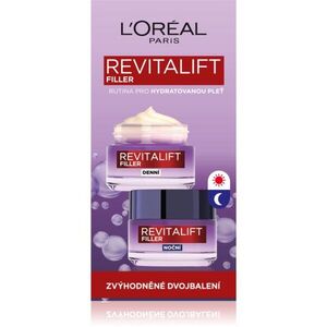 L’Oréal Paris Revitalift Filler denní a noční krém proti stárnutí 2 ks obraz