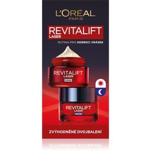 L’Oréal Paris Revitalift Laser denní a noční krém proti stárnutí pleti 2 ks obraz