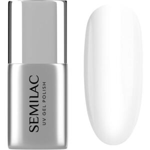 Semilac UV Gel Top No Wipe Real Color vrchní gelový lak pro ochranu a lesk bez výpotku 7 ml obraz