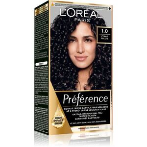 L’Oréal Paris Préférence barva na vlasy odstín 1 Black 1 ks obraz