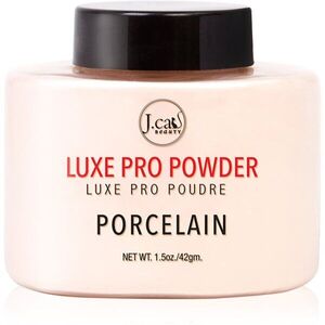 J.Cat Beauty Luxe Pro sypký fixační pudr s matným efektem odstín 103 Porcelain 42 g obraz