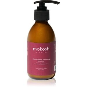 Mokosh Sweet Cherry & Amber rozjasňující tělové mléko s hydratačním účinkem 200 ml obraz