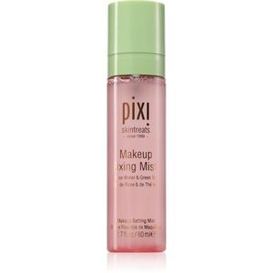 Pixi Makeup Fixing Mist fixační sprej na make-up s růžovou vodou 80 ml obraz