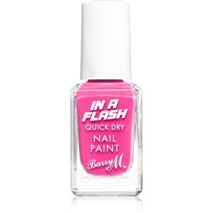 Barry M IN A FLASH rychleschnoucí lak na nehty odstín Pink Burst 10 ml obraz