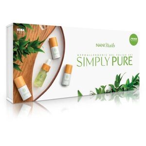 NaniNails Simly Pure dárková sada na nehty pro ženy obraz