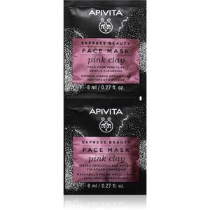 Apivita Express Beauty Pink Clay čisticí maska 8 ml obraz