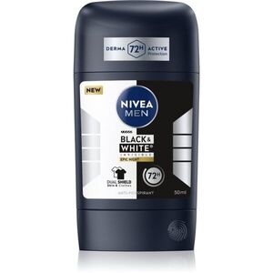 NIVEA MEN Black & White Epic Night tuhý antiperspirant pro muže 50 ml obraz