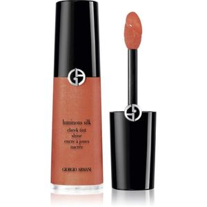 Armani Luminous Silk Cheek Tint Shine tekutá tvářenka odstín 42 Sunlit Sienna 12 ml obraz