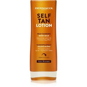 Dermacol Sun Self Tan samoopalovací tělové mléko 200 ml obraz
