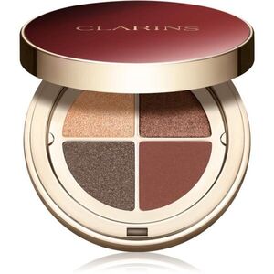 Clarins Ombre 4 Colour Eye Palette paletka očních stínů pro dlouhotrvající efekt odstín 10 Maple Gradation 4, 2 g obraz