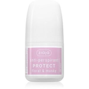Ziaja Antiperspirant Protect antiperspirant roll-on vůně Floral & Musky 60 ml obraz