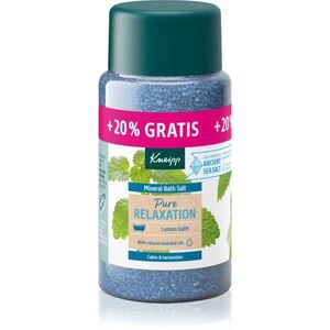 Kneipp Pure Relaxation sůl do koupele Lemon Balm 600 g obraz