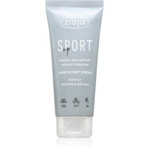 Ziaja Sport Up Hand & Foot Cream hydratační krém na ruce a nohy 100 ml obraz