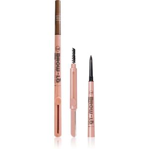 J.Cat Beauty Brow-LA tužka na obočí s kartáčkem odstín 102 Warm Caramel 0.08 g obraz