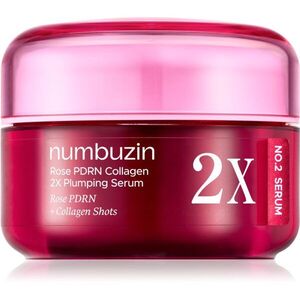 Numbuzin No. 2 Rose PDRN Collagen 2X Plumping Serum intenzivní zpevňující sérum s hydratačním účinkem 30 ml obraz