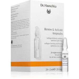 Dr. Hauschka Facial Care Renew & Activate obnovující intenzivní péče pro zpevnění pleti 28x2 ml obraz