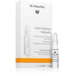 Dr. Hauschka Facial Care Calm & Balance intenzivní zklidňující péče pro citlivou pleť 7x2 ml obraz