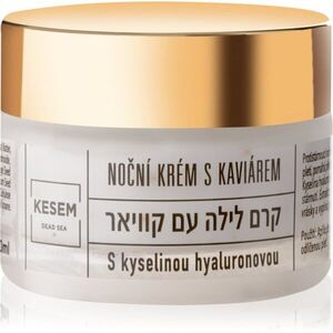 KESEM Night Cream with Caviar and Hyaluronic Acid noční krém s kaviárem a kyselinou hyaluronovou 50 ml obraz